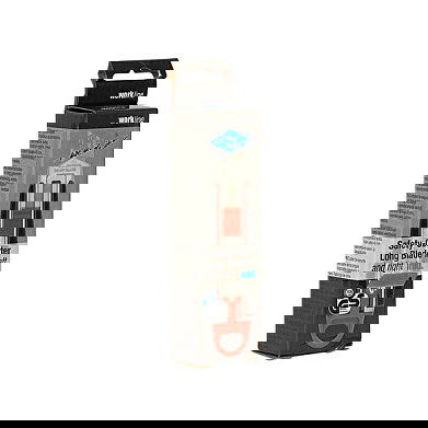 WEDO 78 830 Cutter de Seguridad con Cuchilla Larga 60 x 19mm Negro/Rojo