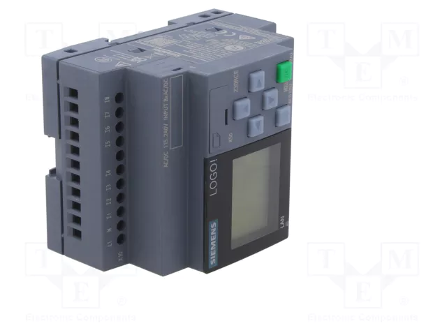 SIEMENS LOGO!8 Relé programable 10A 8 Entradas 4 Salidas
