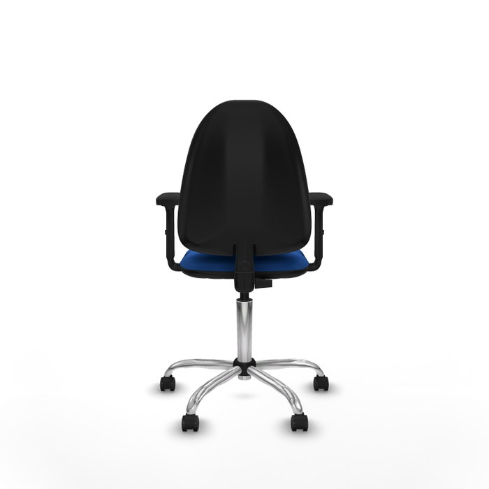 PIQUERAS Y CRESPO Silla de oficina Aýna Azul con Brazos 2D PIQUERAS Y CRESPO Silla de oficina Aýna Azul con Brazos 2D