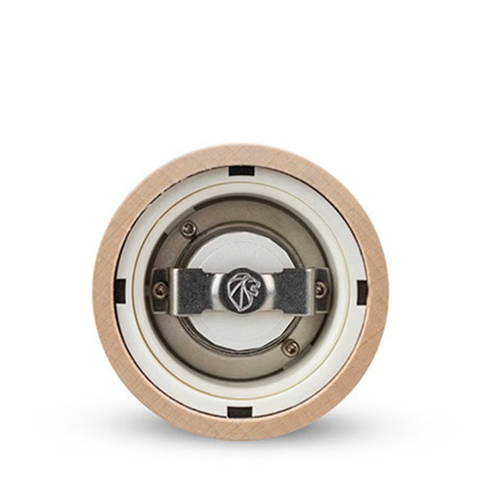 PEUGEOT Paris Natural Molino de Sal de Madera para Especias, Modelo Molino Sal, 12 cm de Alto