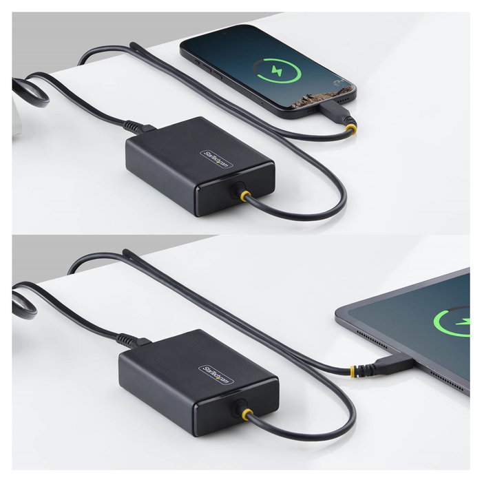 StarTech.com 1100LE-USB-C-CHARGER Adaptador e Inversor de Corriente 100 W Negro StarTech.com 1100LE-USB-C-CHARGER Adaptador e Inversor de Corriente 100 W Negro