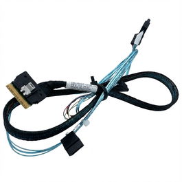 Supermicro CBL-SAST-1234A-100 SlimSAS x4 (STR) auf 4x SATA 56cm Kabel