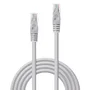 Lindy Cable de red Cat6 U/UTP Gris 5 m