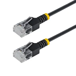 StarTech.com Cable Ethernet Cat6a Ultra Delgado 2m Negro
