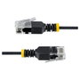 StarTech N6APATUTP34BKS2M Cable Ethernet Cat6a Ultra Delgado 2m Negro