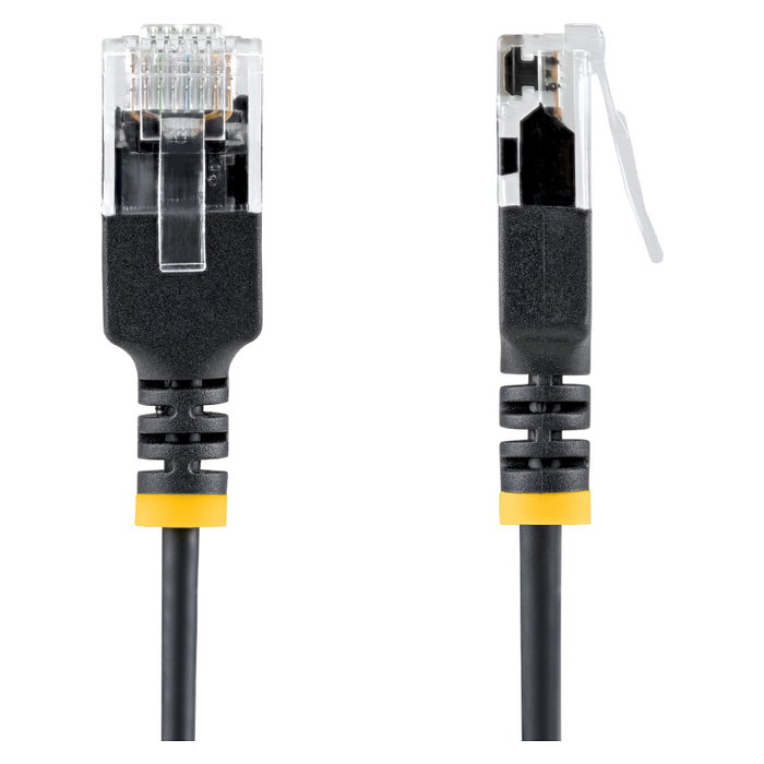 StarTech N6APATUTP34BKS2M Cable Ethernet Cat6a Ultra Delgado 2m Negro
