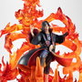 Megahouse Figura Naruto Shippuden Uchiha Itachi PVC 38 cm - Figura de anime pintada a mano con base y ventana