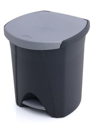 PLASTIKEN Finst Cubo Pedal Eco 30+18L Grafito 2 Cubos