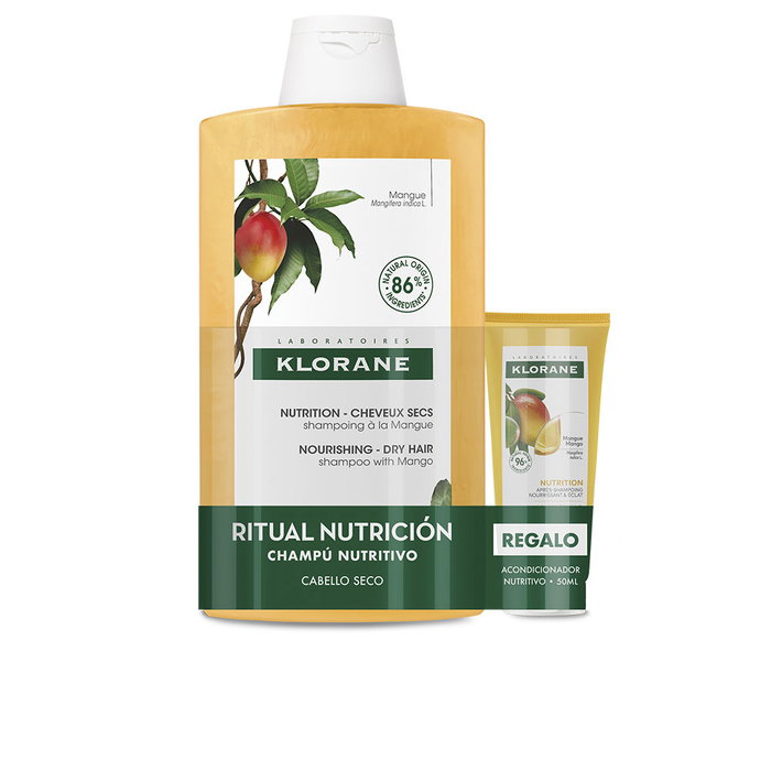 Klorane Estuche Champú y Acondicionador de Mango Nutritivo Klorane Estuche Champú y Acondicionador de Mango Nutritivo
