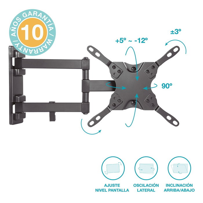 Holmios Soporte de TV con brazo 13 pulg. Holmios Soporte de TV con brazo 13 pulg.
