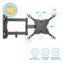 Holmios Soporte de TV con brazo 13 pulg.