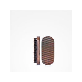 Bifull Cepillo Beehive Nº4 Cerdas de Jabalí 100% Natural para Cabello, Mango Ergonómico, Ideal para Viajes, 12 cm