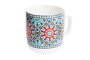 DKD Home Decor Mug Arabe Multicolor Porcelana 380ml (12 Unidades) 8.5 x 10 x 11.5 cm