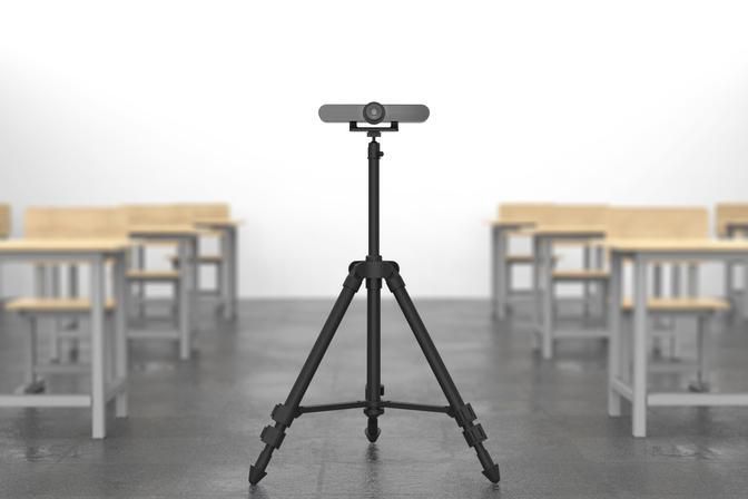 Heckler Design Tripod Mount para Logitech MeetUp - Soporte de Trípode para Videoconferencia y Educación
