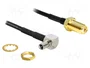 DeLOCK Cable Coaxial 88487 con Conectores TS-9 y SMA, 1,45 m