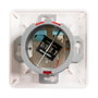 EFB Elektronik FTTH-OUTLET-SC-OM3 Toma de datos con 2 acoplamientos SC-S OM3 y shutter