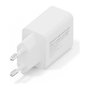 Digitus Cargador USB GaN 30 W con USB-C y USB-A, Blanco