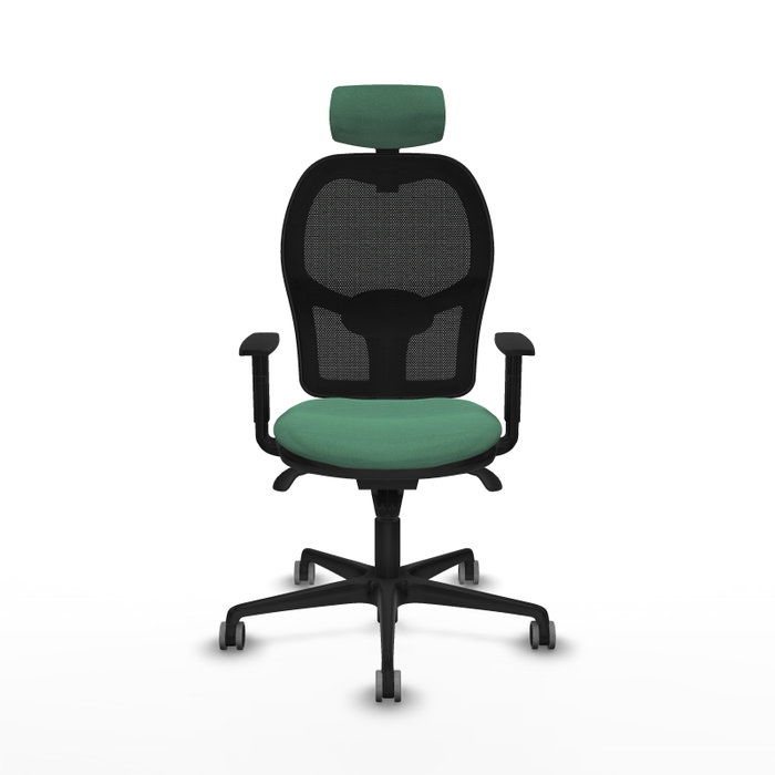 PIQUERAS Y CRESPO Silla de oficina Jorquera Verde Esmeralda y Negro PIQUERAS Y CRESPO Silla de oficina Jorquera Verde Esmeralda y Negro