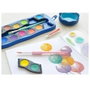 Faber Castell Juego de 4 Pinceles Colores Pastel para Bellas Artes