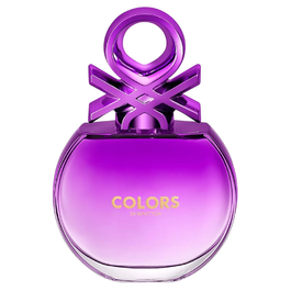 Colors de Benetton Purple, Agua de Tocador, Para mujeres, 80 ml