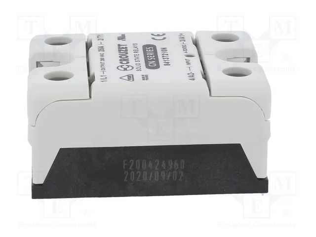 CROUZET GN Relé de semiconductor monofásico 25A 48-660VAC