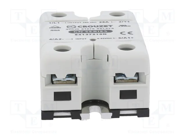 CROUZET GN Relé de semiconductor monofásico 25A 48-660VAC
