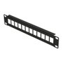 Extralink Patchpanel Modular de 12 Puertos 10 pulgadas