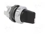 ABB M2S Interruptor Rotativo Negro 22mm