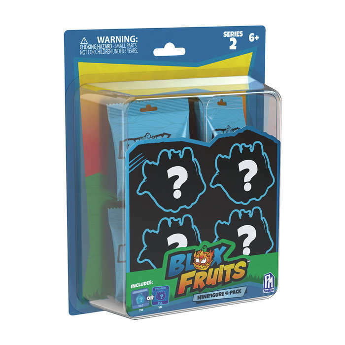 PHATMOJO Blister 4 figuras sorpresa Blox Fruits PHATMOJO Blister 4 figuras sorpresa Blox Fruits