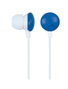 Gembird MHP-EP-001-B Auriculares de Botón Azul y Blanco