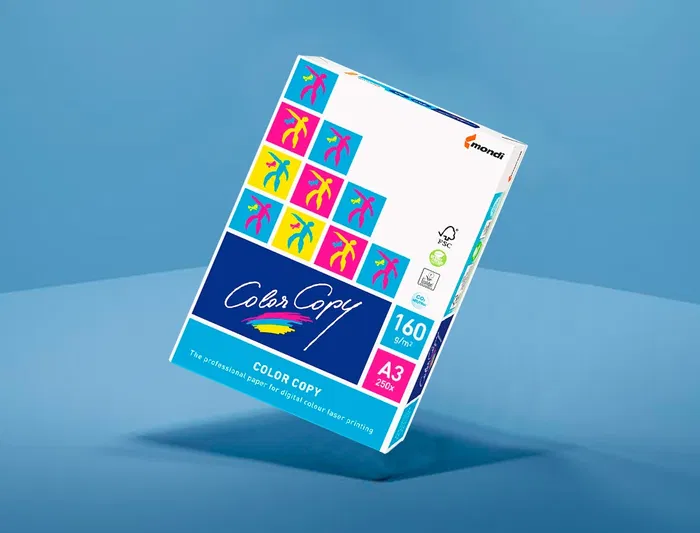 Color copy Papel Multifuncion DIN A3 160 gramos Paquete 250 Hojas Blanco