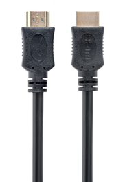 GEMBIRD CC-HDMI4L-0.5M Cable HDMI 0.5 m HDMI Tipo A Macho a Macho Conectores Dorados Negro