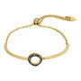 Adore Pulsera Signature Dorada con Cristales Swarovski