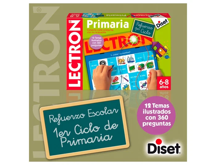 Diset Lectron Juego Didáctico para el Primer Ciclo de Primaria Diset Lectron Juego Didáctico para el Primer Ciclo de Primaria