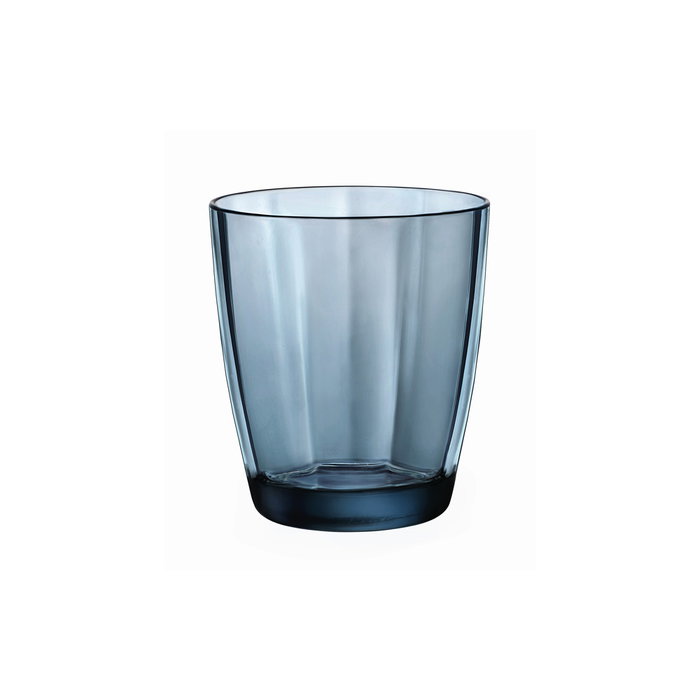 Bormioli Rocco Vaso Bajo Pulsar Azul de 39cl Bormioli Rocco Vaso Bajo Pulsar Azul de 39cl