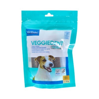 Virbac Veggiedent FR3SH S para perros de 5-10 kg (15 láminas)