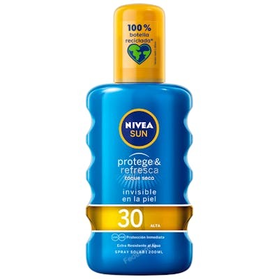 Nivea SUN Protección y Refresco Spray Solar Invisible SPF 30 200 ml