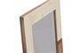 DKD Home Decor Marco de Fotos 15x20 Mango y Resina Blanco
