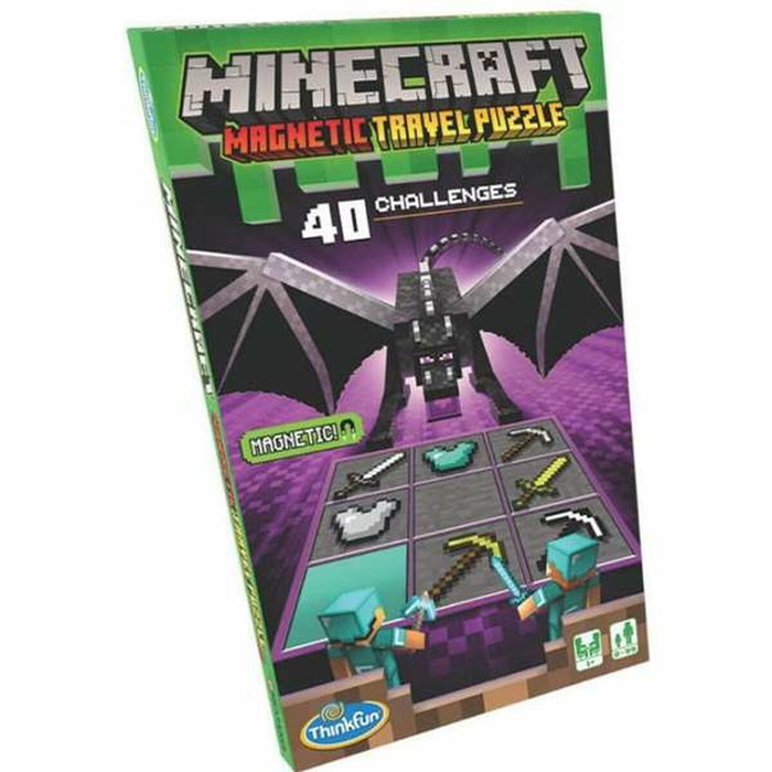 Ravensburger Juego de lógica Minecraft 40 desafíos Ravensburger Juego de lógica Minecraft 40 desafíos