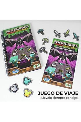 Ravensburger Juego de lógica Minecraft 40 desafíos