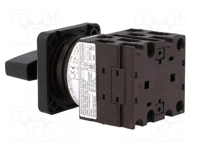 EATON ELECTRIC Interruptor de levas multiposición T0-3-8244/E, 20A, 1 polo, 7 posiciones