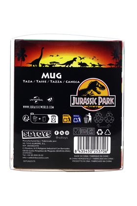 SD Toys Taza de Cerámica Logo Jurassic Park