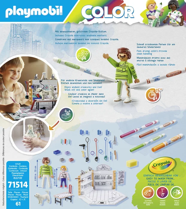 PLAYMOBIL Salón Canino 71514