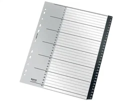 Leitz Recycle Separador Numérico 1-31 A4 Maxi Polipropileno Reciclado 100% Reciclable Negro