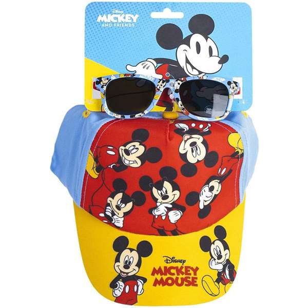 Cerdá Gorra Set Gafas de Sol Mickey Talla 51 cm