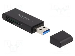 DeLOCK Lector de tarjetas SuperSpeed USB 5 Gbps SD y Micro SD 91002