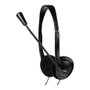 LogiLink HS0052 Auriculares de Diadema Negros con Conector Jack 3,5 mm