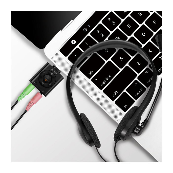 LogiLink HS0052 Auriculares de Diadema Negros con Conector Jack 3,5 mm