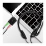 LogiLink HS0052 Auriculares de Diadema Negros con Conector Jack 3,5 mm