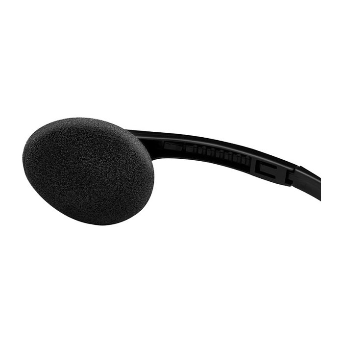 LogiLink HS0052 Auriculares de Diadema Negros con Conector Jack 3,5 mm